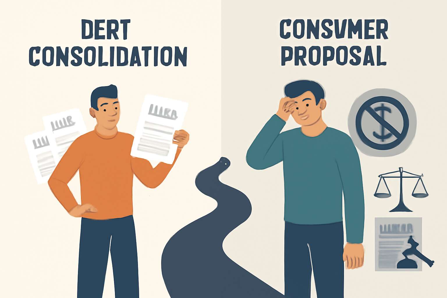 debt consolidation vs consumer proposal
